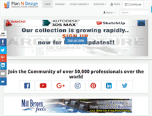 Tablet Screenshot of planndesign.com